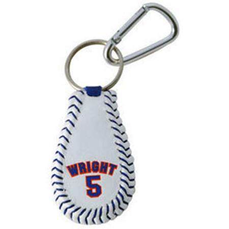 GAMEWEAR New York Mets Keychain - David Wright Classic Baseball 7731400547